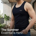 Pack of 3: Combed Cotton Summer Vest