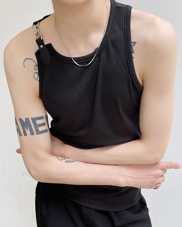 3 piece pack man's rib stuf collection soft cotton sando hanger