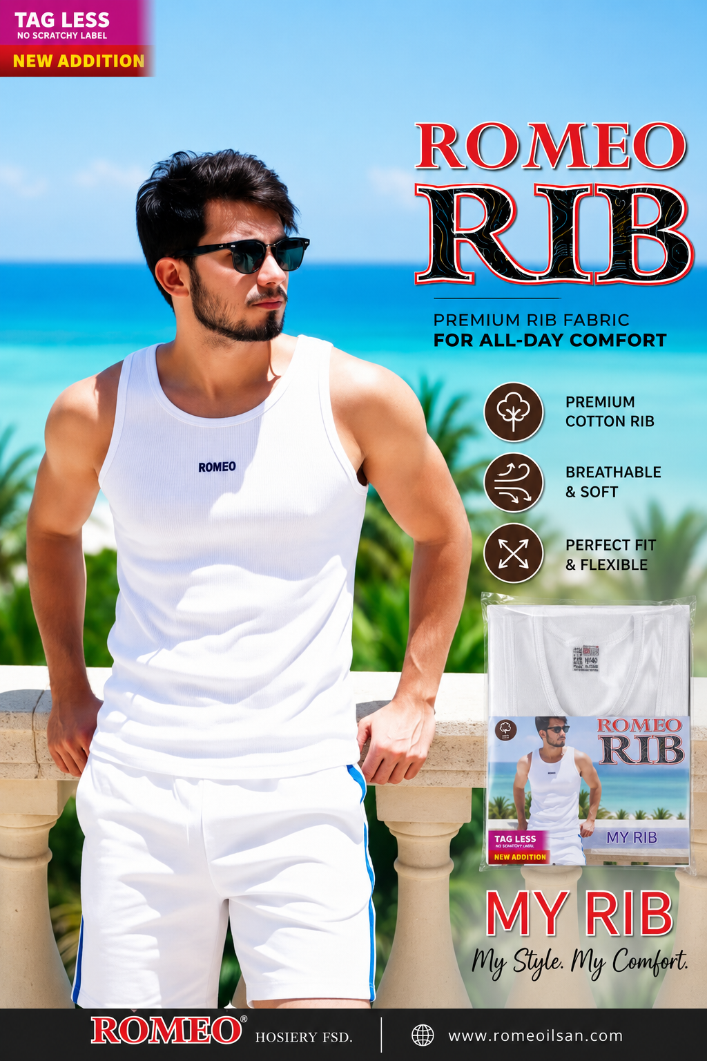 Pack of 3: rib stuff for all 4 seasons