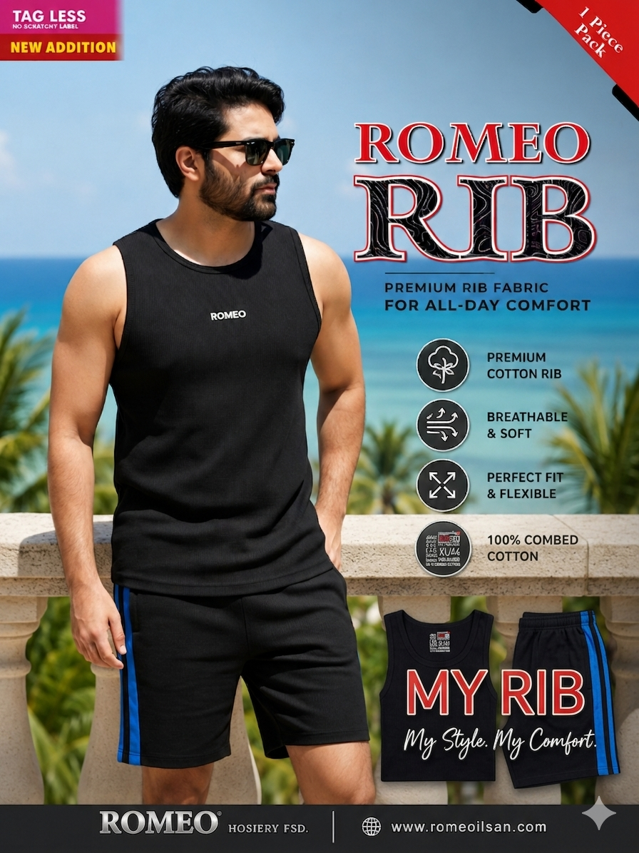 Pack of 3: rib stuff for all 4 seasons